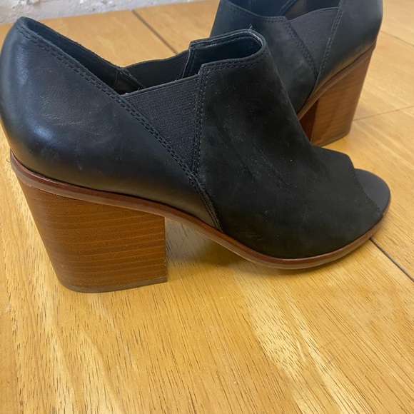 Women’s Aldo  Black  Open Toe Ankle Boots - Picture 6 of 9